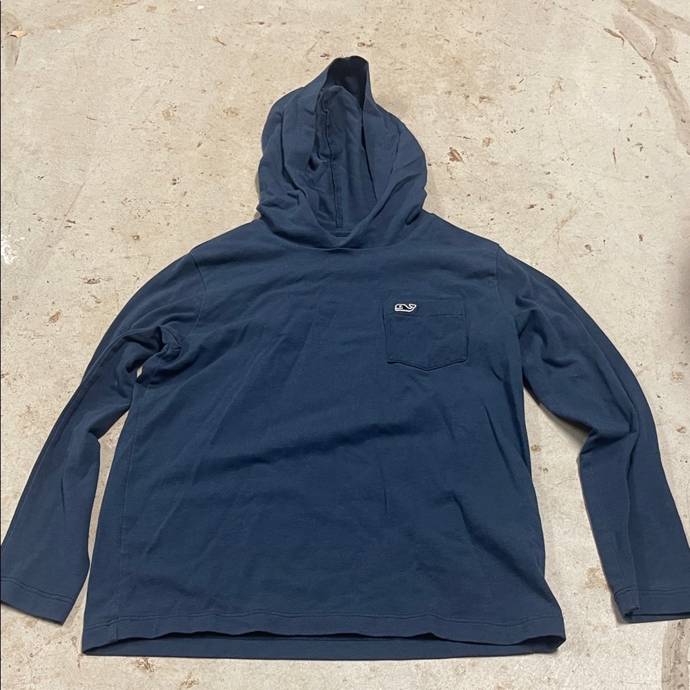 Vineyard Vines Kids Navy Performance Hoodie